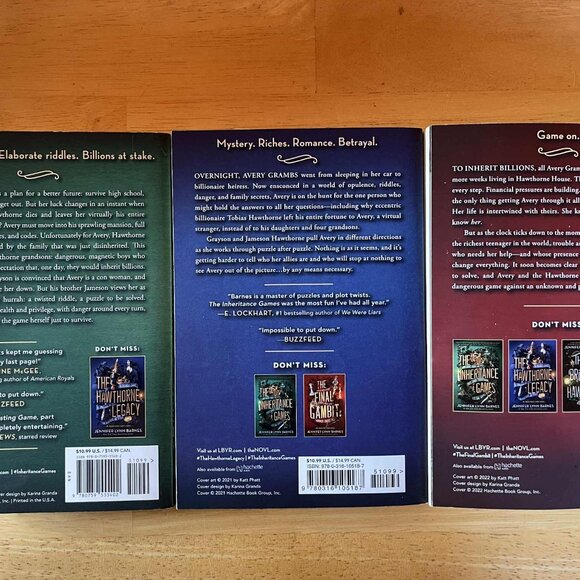 The Inheritance Games Trilogy - Picture 2 of 2
